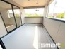～屋根付きのバルコニー～
・バルコニーは屋根付きなので急な雨でも安心です。
・奥行きもあるので洗濯物が干しやすいのも嬉しいポイントですね。

