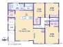 ～間取り変更も可能なプラン～
・ＬＤＫ23.4帖の洋室は間仕切りを造る事で２部屋に分ける事が可能。
・ご家族の状況に応じて部屋の数を変更できるプランです。
