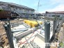 2号棟 ～ベタ基礎でしっかりとした土台～
・コンクリートの中に鉄筋を配し強度を高めた「ベタ基礎」を採用。
・しっかりとした土台を造ったうえで、その上に建物が築造されていきます。
