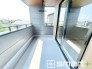 ～屋根付きのバルコニー～
・バルコニーは屋根付きなので急な雨でも安心です。
・奥行きもあるので洗濯物が干しやすいのも嬉しいポイントですね。
