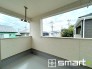 ～屋根付きのバルコニー～
・バルコニーは屋根付きなので急な雨でも安心です。
・奥行きもあるので洗濯物が干しやすいのも嬉しいポイントですね。
