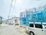 ～閑静な住宅街の立地～
・周辺は閑静な住宅街となっておりますので、静かな暮らしをご実現いただけます。
・前面道路の交通量も多くないので、小さなお子様がいるご家庭でもご安心ですね。（A号棟）
