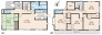 ～５ＬＤＫの余裕の間取り～
・ご家族が多いご家庭でも安心の５ＬＤＫの間取り。
・部屋が余っても物置としてのご利用もできますので、まさに「大は小を兼ねる」余裕の間取りです。
