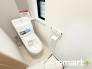 ～ウォシュレット付トイレ～
・窓があるので使用後や掃除の際には換気もしやすく快適ですね。
・温水洗浄機能付きに新品交換済みです。
