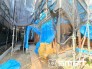 2号棟 ～ベタ基礎でしっかりとした土台～
・コンクリートの中に鉄筋を配し強度を高めた「ベタ基礎」を採用。
・しっかりとした土台を造ったうえで、その上に建物が築造されていきます。
