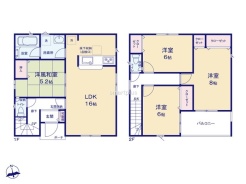 ~水回り集中プランを採用~
・キッチン・洗面など水回りを集中させることで家事のしやすい間取。
・日々の事なので家事導線もご見学の際にぜひチェックしてみてください。