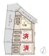~カースペース3台分確保~
・各棟カースペースが3台分ございますので、車通勤の方にもお勧めのプランとなっております。
・余裕の敷地で余裕のある新生活をお過ごしいただけます。