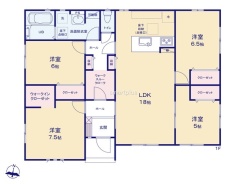 ~今人気の「平屋」プラン~
・バリアフリー性に優れ、ワンフロアで完結出来る事から人気が高まっている「平屋」プラン。
・ぜひ一度ご見学いただき、その魅力をご体感くださいませ。
(2号棟)
