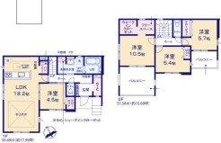 ~収納豊富なプランを採用~
・ウォークインクローゼット、シューズインクロークなど収納豊富なプランを採用。
・今のお住まいと収納力をぜひ比較してみてください。