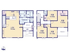 ~収納豊富なプランを採用~
・ウォークインクローゼット、パントリーなど収納豊富なプランを採用。
・今のお住まいと収納力をぜひ比較してみてください。