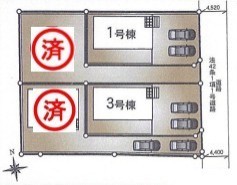 ~カースペース2台以上確保~
・各棟カースペースが2台以上ございますので、車通勤の方にもお勧めのプランとなっております。
・余裕の敷地で余裕のある新生活をお過ごしいただけます。