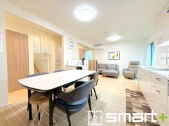 ~家具の配置がしやすい間取~
・LDKはリビングとダイニングの境目が分かりやすくなっており、家具の配置がしやすい造り。
・どんなインテリアにするか考えるだけでも楽しくなりますね。