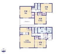 ~全居室南向きの間取り~
・各居室が南向きなので穏やかな陽の入る陽当り良好な仕様。
・明るい空間でくつろぎのお時間をお過ごしいただけます。