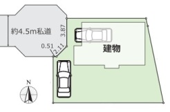 ~カースペース2台分ご用意~
・2台分のカースペースがございますので、車通勤の方やご来客の多い方にもお勧めのお住まいです。
・余裕の敷地で余裕の新生活をお過ごしいただけます。