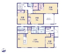 ~収納豊富なプランを採用~
・ウォークインクローゼット、納戸など収納豊富なプランを採用。
・今のお住まいと収納力をぜひ比較してみてください。