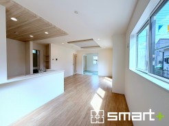 ~家具の配置がしやすい間取~
・LDKはリビングとダイニングの境目が分かりやすくなっており、家具の配置がしやすい造り。
・どんなインテリアにするか考えるだけでも楽しくなりますね。