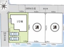 ~開放感のある角地の立地~
・角地に位置しておりますので、2方向に向かって開けており開放感のある立地となっております。
・ぜひ現地でこの開放感をご体感くださいませ。