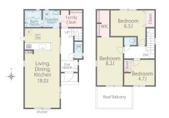 ~収納豊富なプランを採用~
・ウォークインクローゼット、ファミリークロークなど収納豊富なプランを採用。
・今のお住まいと収納力をぜひ比較してみてください。