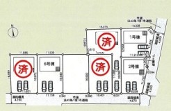 ~カースペース2台以上確保~
・各棟カースペースが2台以上ございますので、車通勤の方にもお勧めのプランとなっております。
・余裕の敷地で余裕のある新生活をお過ごしいただけます。