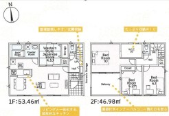 ~水回り集中プランを採用~
・キッチン・洗面など水回りを集中させることで家事のしやすい間取。
・日々の事なので家事導線もご見学の際にぜひチェックしてみてください。