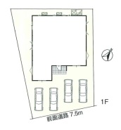 ~カースペース4台以上確保~
・各棟カースペースが4台以上ございますので、車通勤の方にもお勧めのプランとなっております。
・余裕の敷地で余裕のある新生活をお過ごしいただけます。