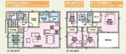 ~収納豊富なプランを採用~
・ウォークインクローゼット、ファミリークロークなど収納豊富なプランを採用。
・今のお住まいと収納力をぜひ比較してみてください。