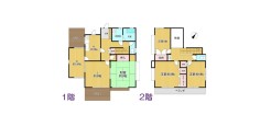 ~使い勝手の良い4LDKプラン~
・シンプルで使い勝手が良く、人気の高い4LDKのプランを採用。
・収納もしっかりございますので、お家の中がスッキリと片付きます。