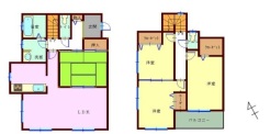~使い勝手の良い4LDKプラン~
・シンプルで使い勝手が良く、人気の高い4LDKのプランを採用。
・収納もしっかりございますので、お家の中がスッキリと片付きます。