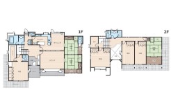 ~7SLDKの余裕の間取り~
・ご家族が多いご家庭でも安心の5LDKの間取り。
・部屋が余っても物置としてのご利用もできますので、まさに「大は小を兼ねる」余裕の間取りです。