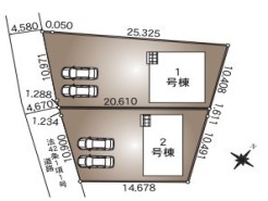 ~カースペース2台以上確保~
・各棟カースペースが2台以上ございますので、車通勤の方にもお勧めのプランとなっております。
・余裕の敷地で余裕のある新生活をお過ごしいただけます。