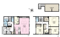 ~収納豊富なプランを採用~
・ウォークインクローゼット、土間収納、小屋裏収納など収納豊富なプランを採用。
・今のお住まいと収納力をぜひ比較してみてください。
(8号棟)