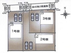 ~カースペース2台以上確保~
・各棟カースペースが2台以上ございますので、車通勤の方にもお勧めのプランとなっております。
・余裕の敷地で余裕のある新生活をお過ごしいただけます。