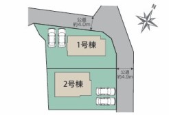 ~カースペース2台以上確保~
・各棟カースペースが2台以上ございますので、車通勤の方にもお勧めのプランとなっております。
・余裕の敷地で余裕のある新生活をお過ごしいただけます。