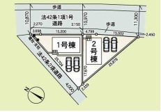 ~カースペース2台分ご用意~
・2台分のカースペースがございますので、車通勤の方やご来客の多い方にもお勧めのお住まいです。
・余裕の敷地で余裕の新生活をお過ごしいただけます。