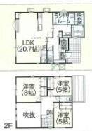 ~無駄のない3LDKプランを採用~
・最も数の多い4LDKでは意外と部屋を持て余してしまう方に人気の3LDKを採用。
・DINKS世帯の方、お子様が独立されたご夫婦にも人気の間取りです。