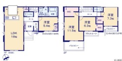 ~収納豊富なプランを採用~
・ウォークインクローゼット、シューズインクロークなど収納豊富なプランを採用。
・今のお住まいと収納力をぜひ比較してみてください。(1号棟)