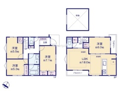 ~2階リビング~
・LDKが2階に設けられている開放的なお住まい。穏やかな陽だまりに包まれる居心地の良い空間になります。
・ご家族のプライバシーも守られて日々の暮らしも安心快適。