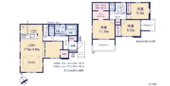 ~収納豊富なプランを採用~
・ウォークインクローゼット、シューズインクロークなど収納豊富なプランを採用。
・今のお住まいと収納力をぜひ比較してみてください。