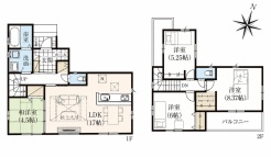 ~収納豊富なプランを採用~
・ウォークインクローゼット、シューズインクロークなど収納豊富なプランを採用。
・今のお住まいと収納力をぜひ比較してみてください。