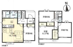 ~全室2面採光の間取り~
・各お部屋が2面採光になっているので穏やかな陽が降り注ぐ陽当り良好な仕様。
・明るい空間でくつろぎのお時間をお過ごしいただけます。