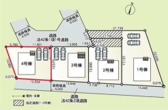 ~カースペース2台確保~
・各棟カースペースが2台ございますので、車通勤の方にもお勧めのプランとなっております。
・余裕の敷地で余裕のある新生活をお過ごしいただけます。