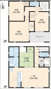 ~使い勝手の良い4LDKプラン~
・シンプルで使い勝手が良く、人気の高い4LDKのプランを採用。
・収納もしっかりございますので、お家の中がスッキリと片付きます。