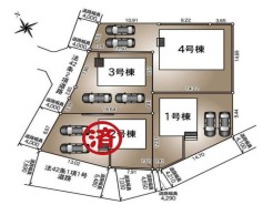 ~カースペース2台確保~
・各棟カースペースが2台ございますので、車通勤の方にもお勧めのプランとなっております。
・余裕の敷地で余裕のある新生活をお過ごしいただけます。