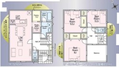 ~無駄のない3LDKプランを採用~
・最も数の多い4LDKでは意外と部屋を持て余してしまう方に人気の3LDKを採用。
・DINKS世帯の方、お子様が独立されたご夫婦にも人気の間取りです。(1号棟)