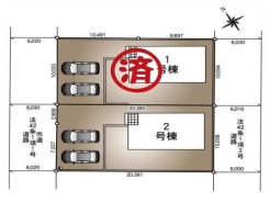 ~カースペース2台分ご用意~
・2台分のカースペースがございますので、車通勤の方やご来客の多い方にもお勧めのお住まいです。
・余裕の敷地で余裕の新生活をお過ごしいただけます。