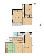 ~5LDKの余裕の間取り~
・ご家族が多いご家庭でも安心の5LDKの間取り。
・部屋が余っても物置としてのご利用もできますので、まさに「大は小を兼ねる」余裕の間取りです。
