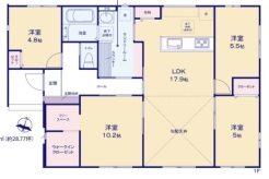 ~今人気の「平屋」プラン~
・バリアフリー性に優れ、ワンフロアで完結出来る事から人気が高まっている「平屋」プラン。
・ぜひ一度ご見学いただき、その魅力をご体感くださいませ。