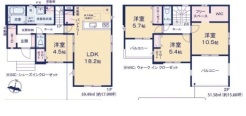 ~収納豊富なプランを採用~
・ウォークインクローゼット、シューズインクロークなど収納豊富なプランを採用。
・今のお住まいと収納力をぜひ比較してみてください。
(1号棟)
