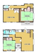 ~広々したLDKを設けたプラン~
・LDKは何と16帖。ご家族で過ごす空間だからこそ、余裕のある広さでお過ごしくださいませ。
・ご内覧の際は家具の配置などもイメージしてみてくださいね。