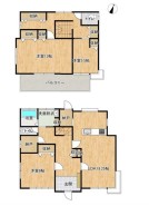 ~「納戸」のあるプランを採用~
・納戸があるので季節物や趣味の道具、普段使わないものなど様々なものがスッキリと片付きます。
・収納力があるのでタンスなどを置いて部屋が狭くならずに済みます。